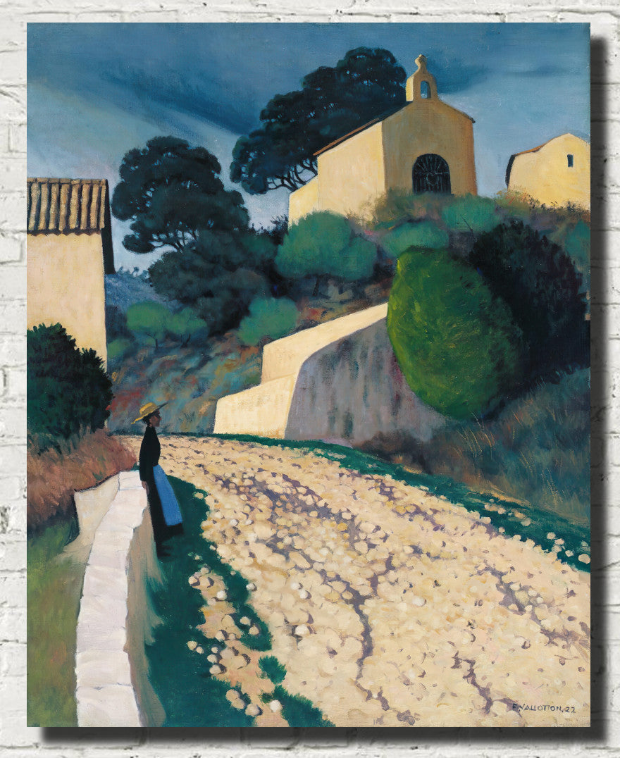 Route à Saint-Paul, Félix Vallotton