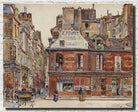 Frederic Anatole Houbron Fine Art Print, Rue Sauval, seen from rue Saint-Honoré, in 1901. 1st arrondissement