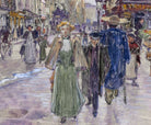 Frederic Anatole Houbron Fine Art Print, Rue de Bretagne, in 1908. 3rd arrondissement