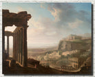 John Martin Fine Art Print: Moonlight - Ruins of an Ancient City