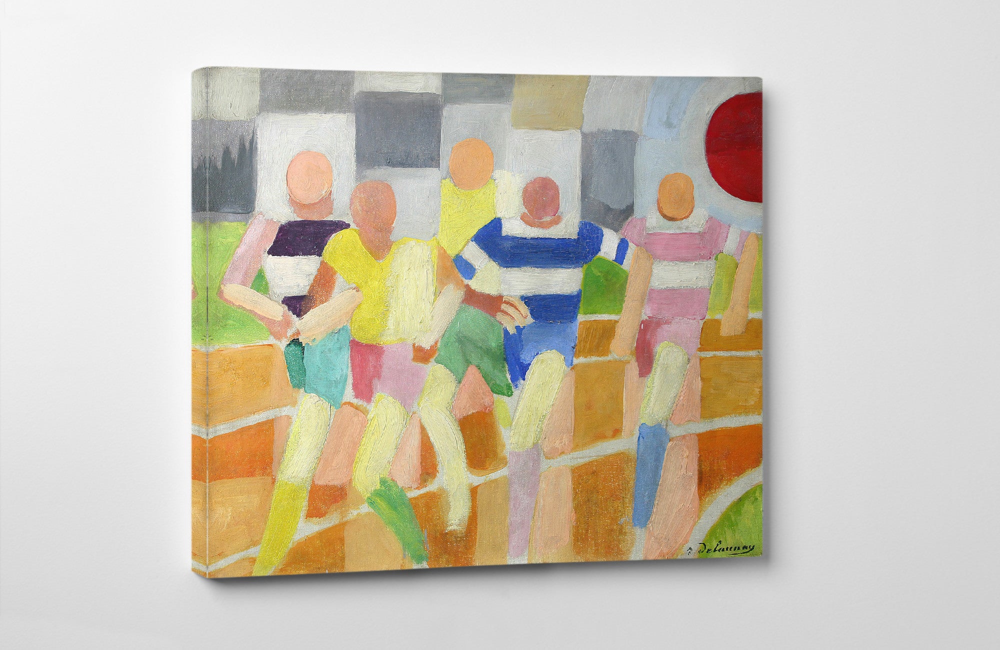 Robert Delaunay, The Runners (Les Coureurs 1924)