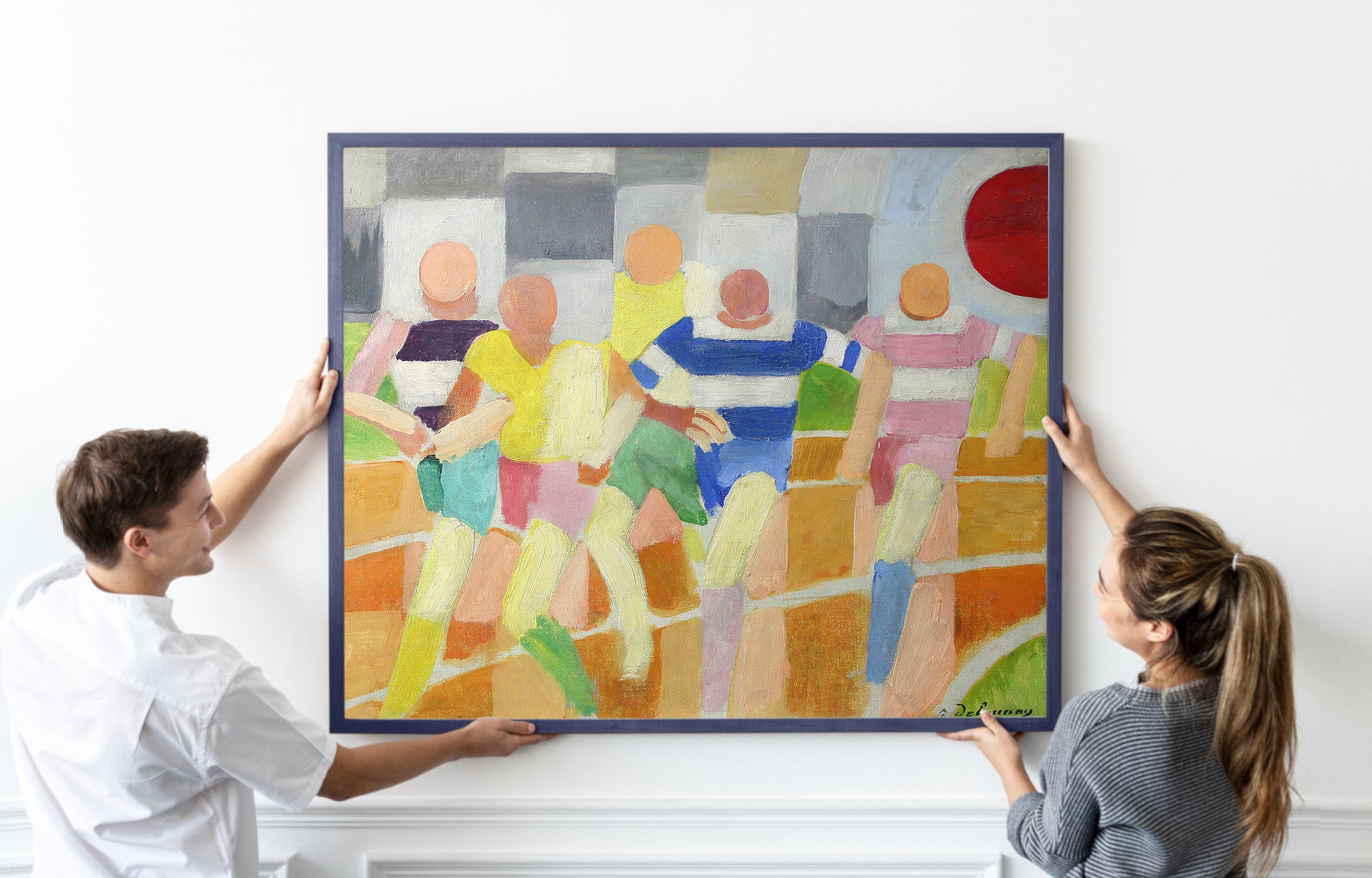 Robert Delaunay, The Runners (Les Coureurs 1924)