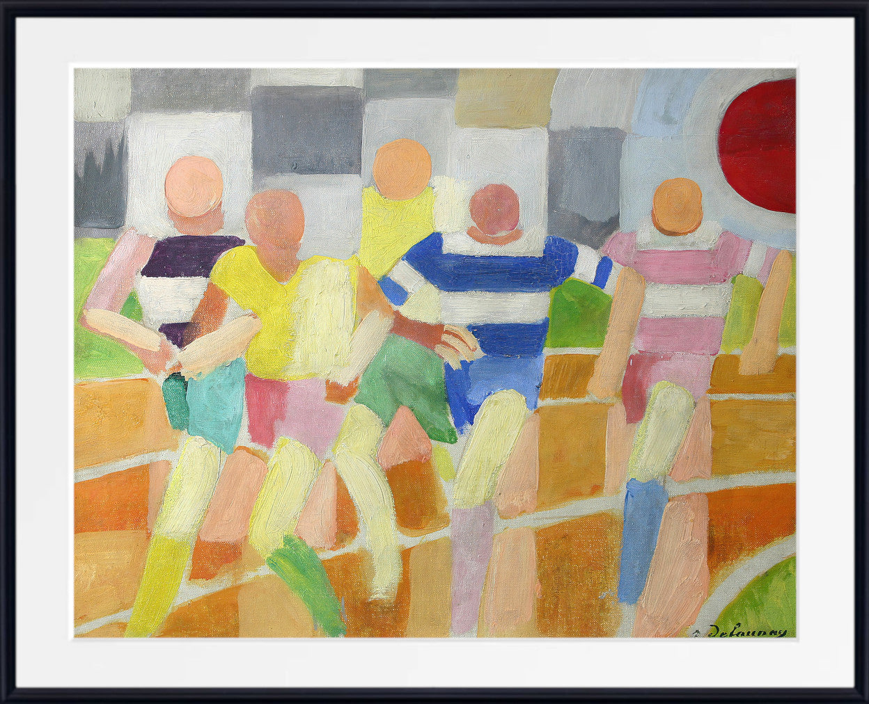 Robert Delaunay, The Runners (Les Coureurs 1924)