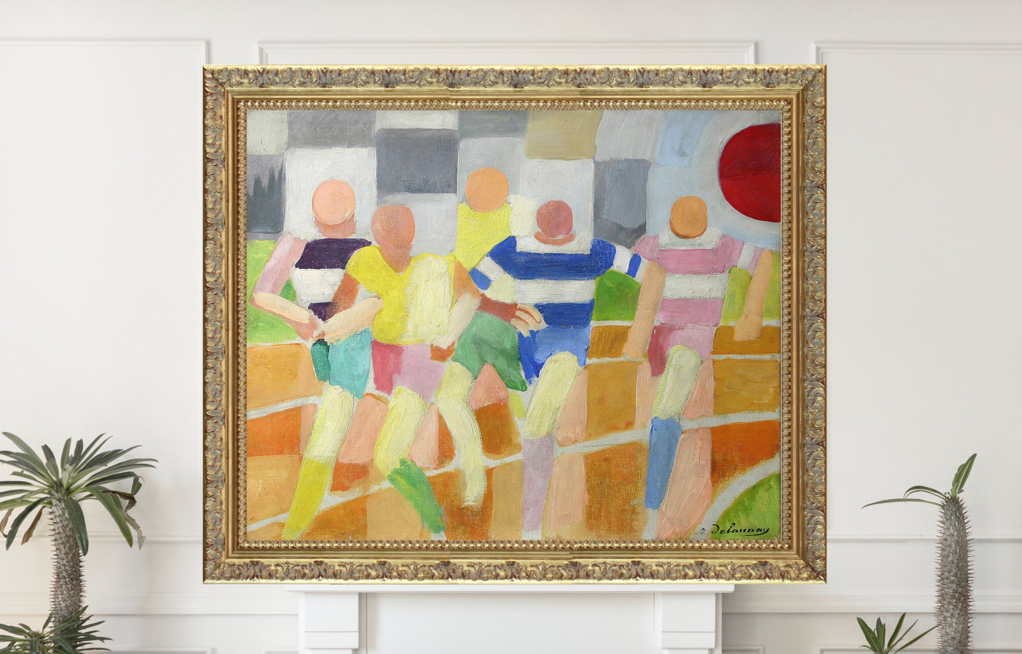 Robert Delaunay, The Runners (Les Coureurs 1924)
