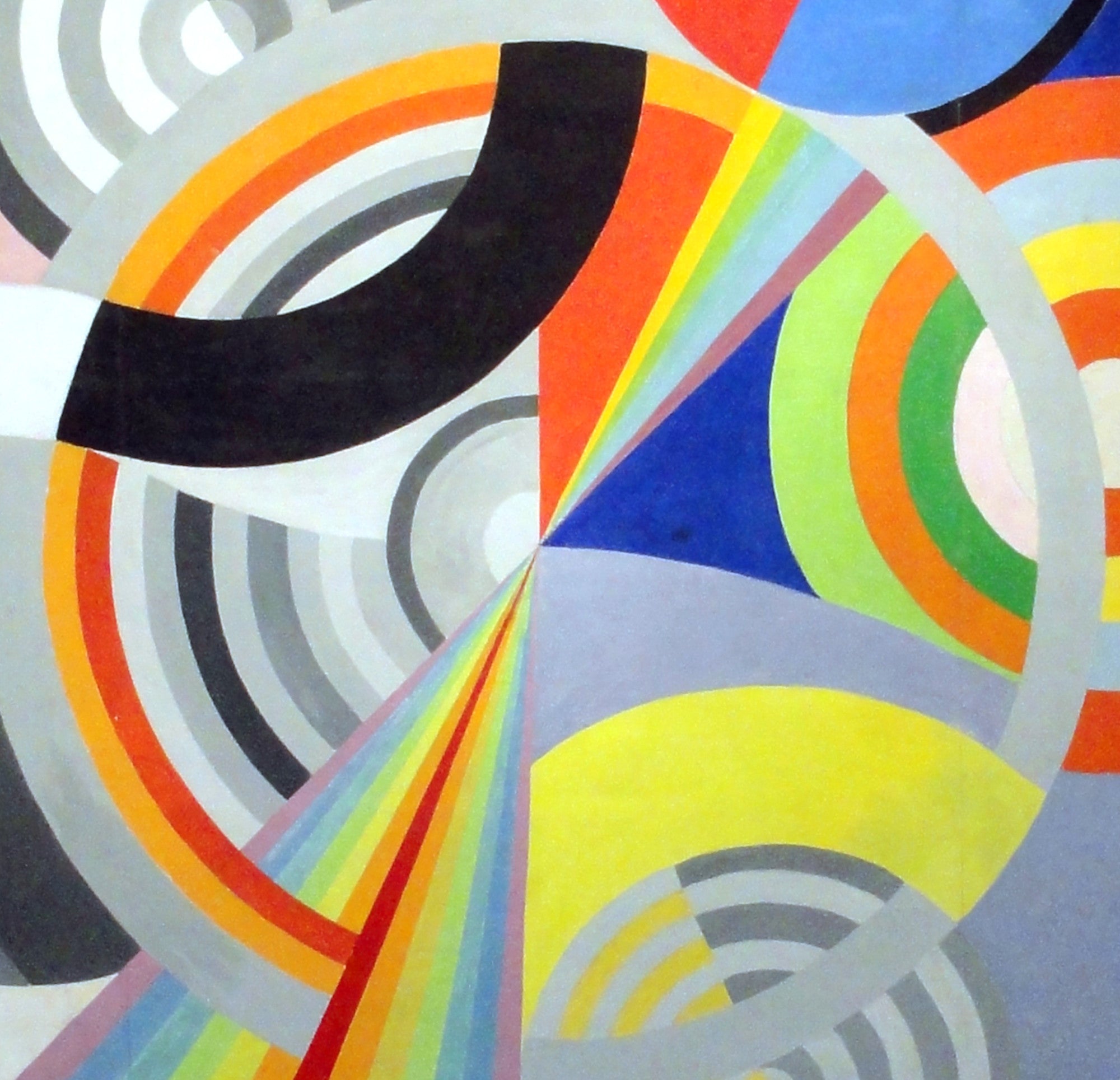 Robert Delaunay, Rythme n°1, Decoration for the Salon des Tuileries