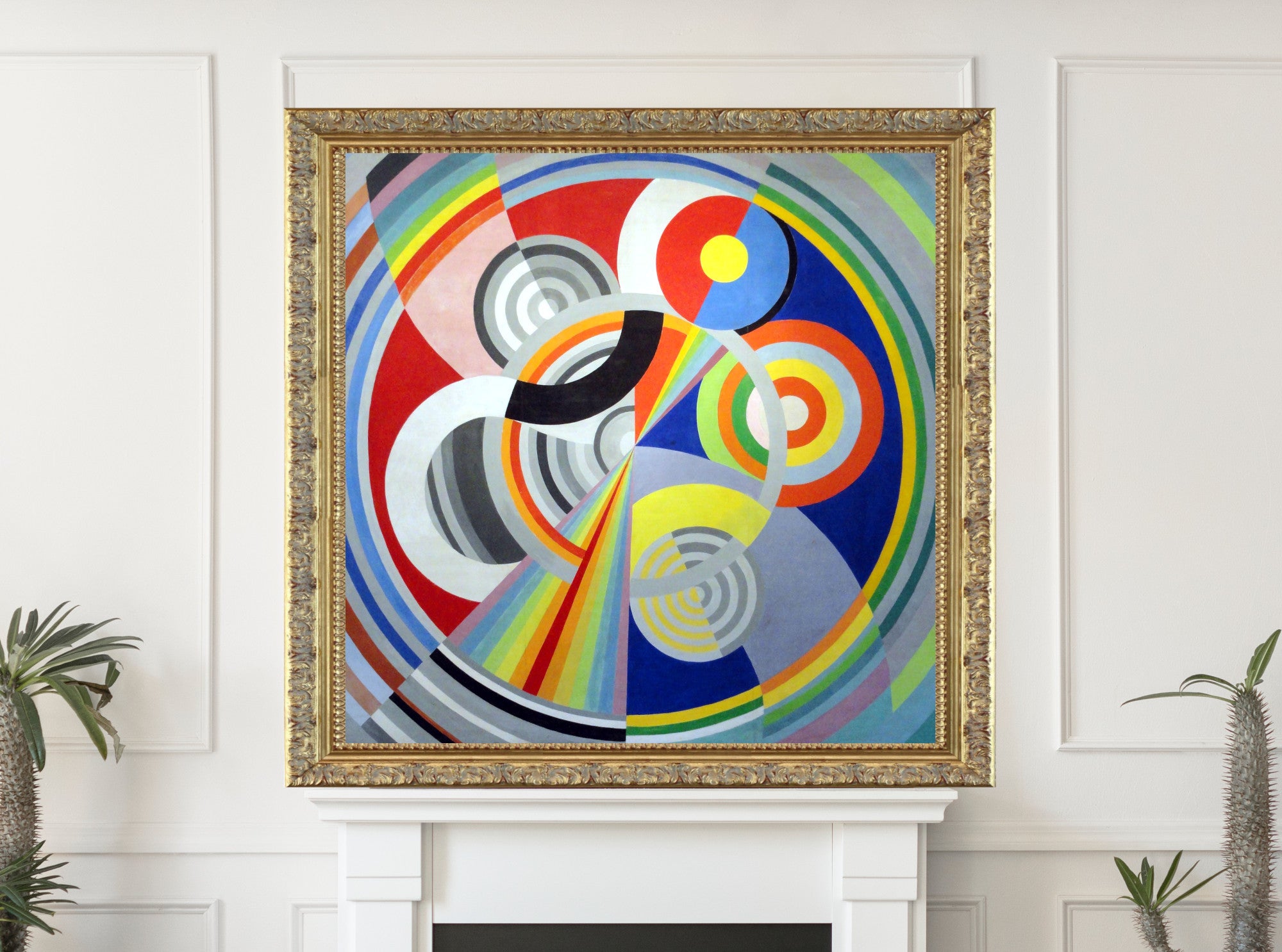 Robert Delaunay, Rythme n°1, Decoration for the Salon des Tuileries