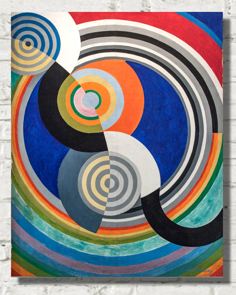 Robert Delaunay, Rythme n°2, décoration pour le salon des Tuileries