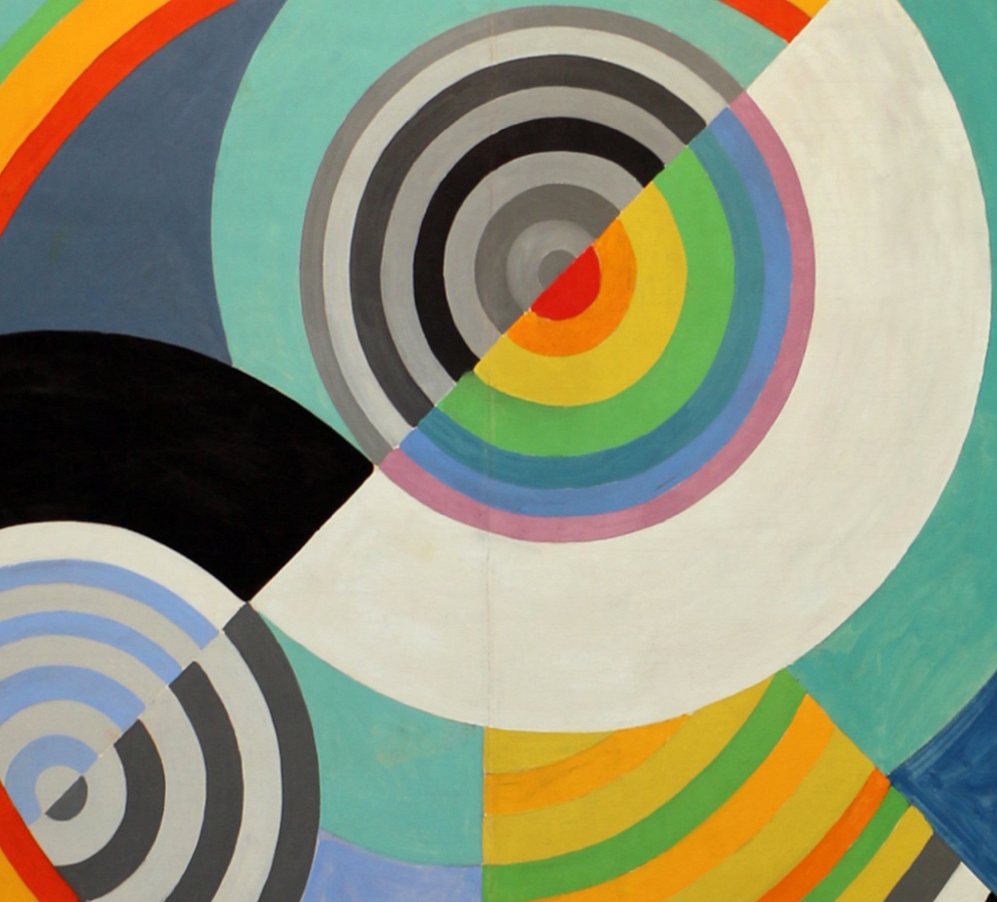 Robert Delaunay, Rythme n°3, décoration pour le salon des Tuileries
