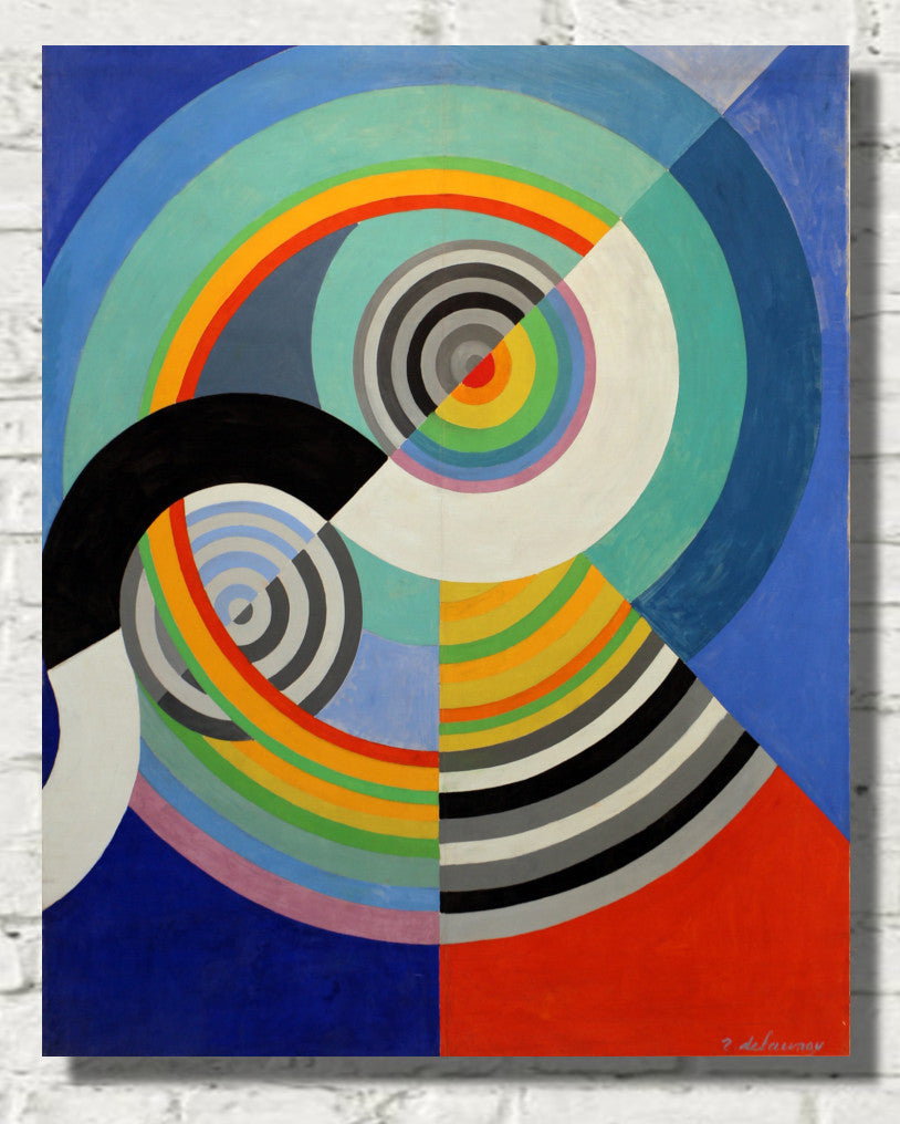 Robert Delaunay, Rythme n°3, décoration pour le salon des Tuileries
