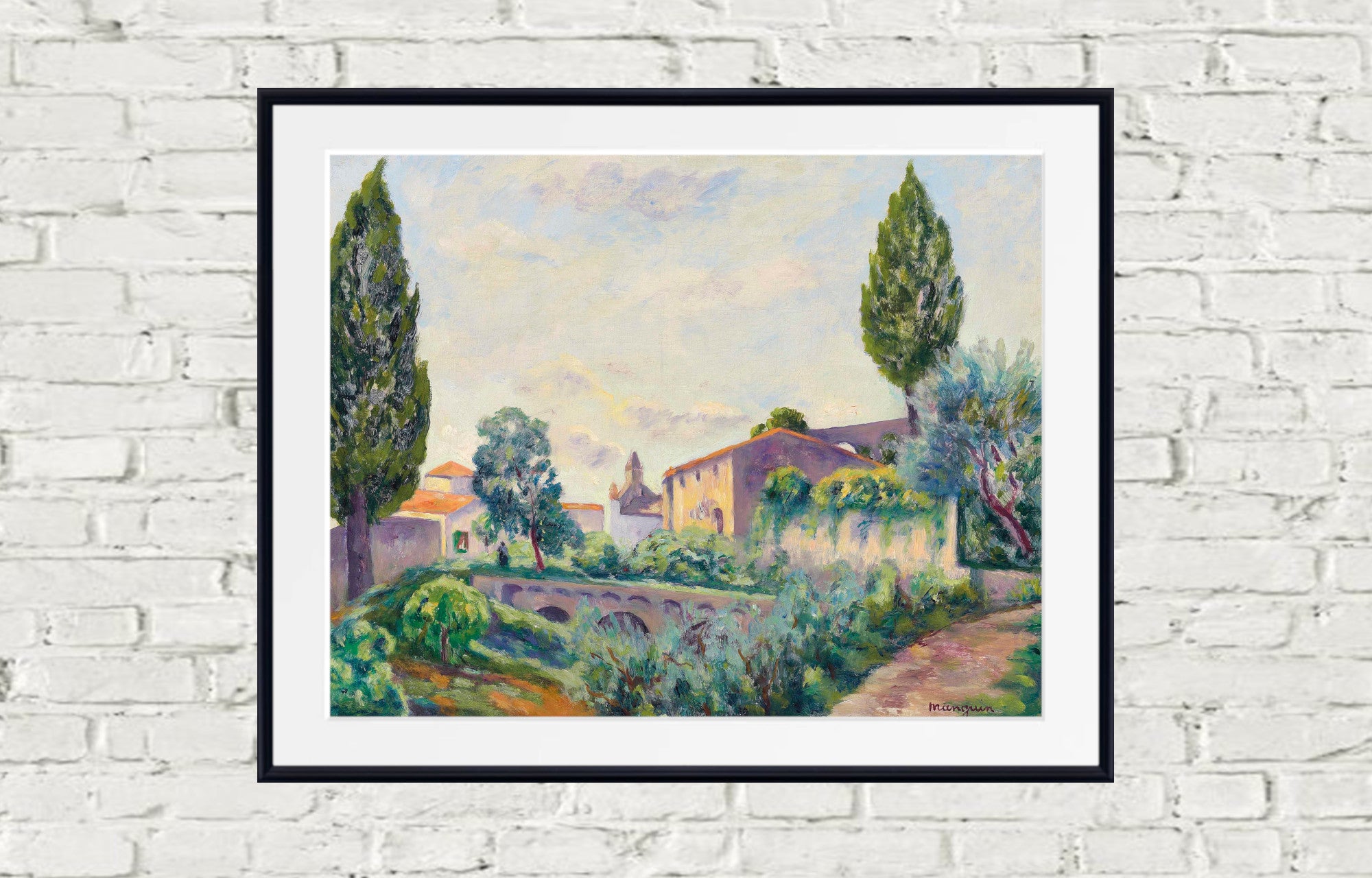 Henri Manguin, Saint-Paul de Vence Landscape