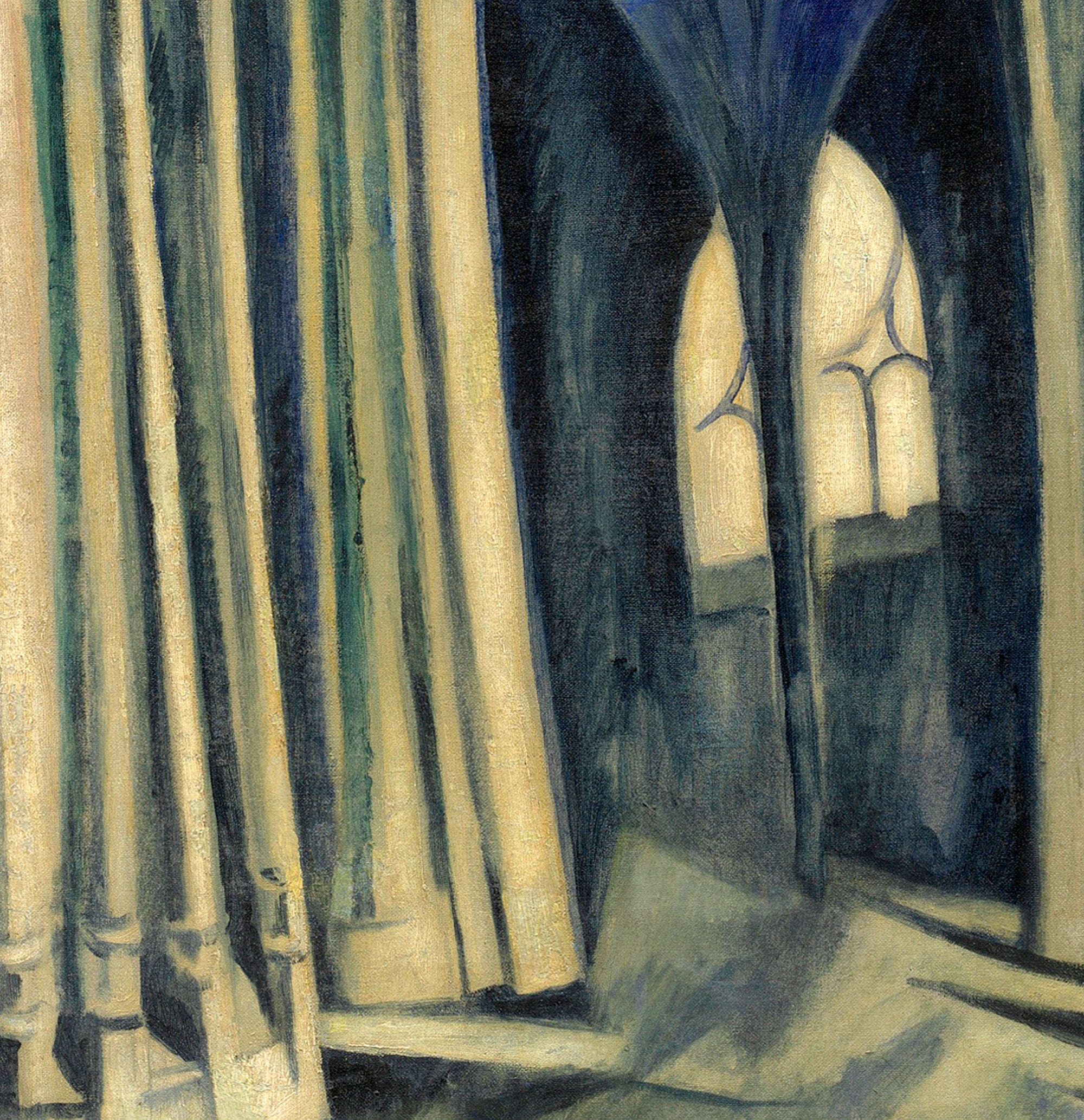 Robert Delaunay Fine Art Print, Saint-Séverin No.3