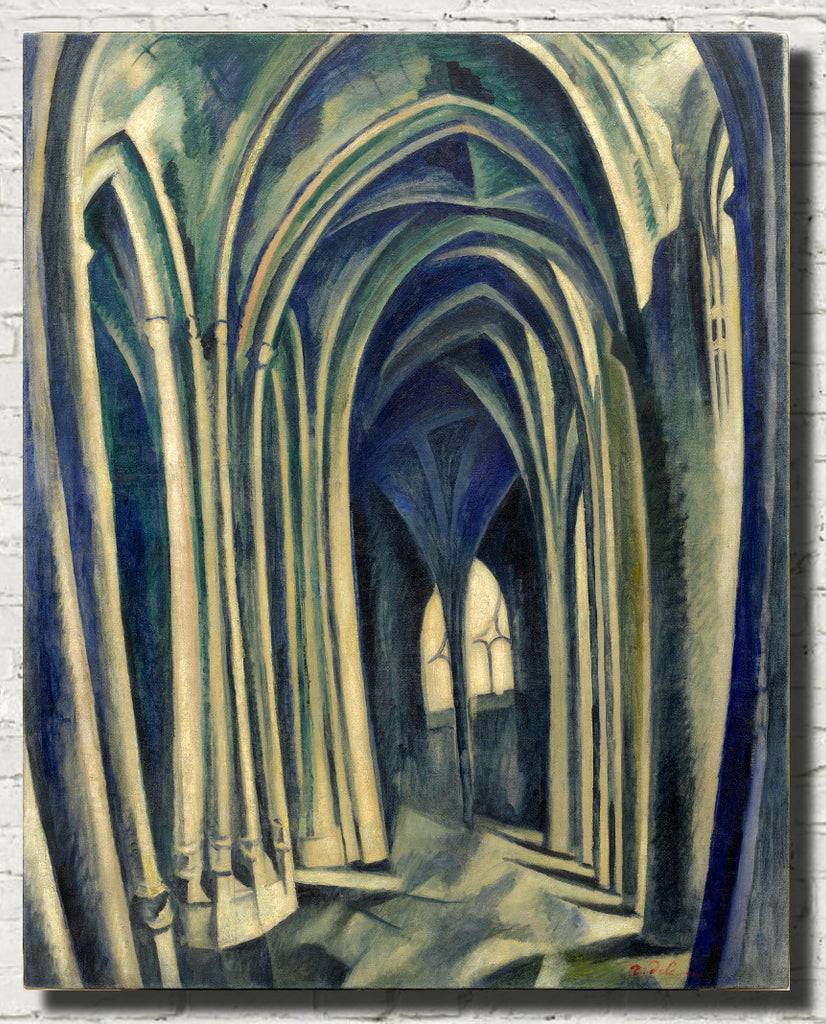 Robert Delaunay Fine Art Print, Saint-Séverin No.3
