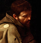 Caravaggio Baroque Fine Art Print, Saint Francis in Prayer