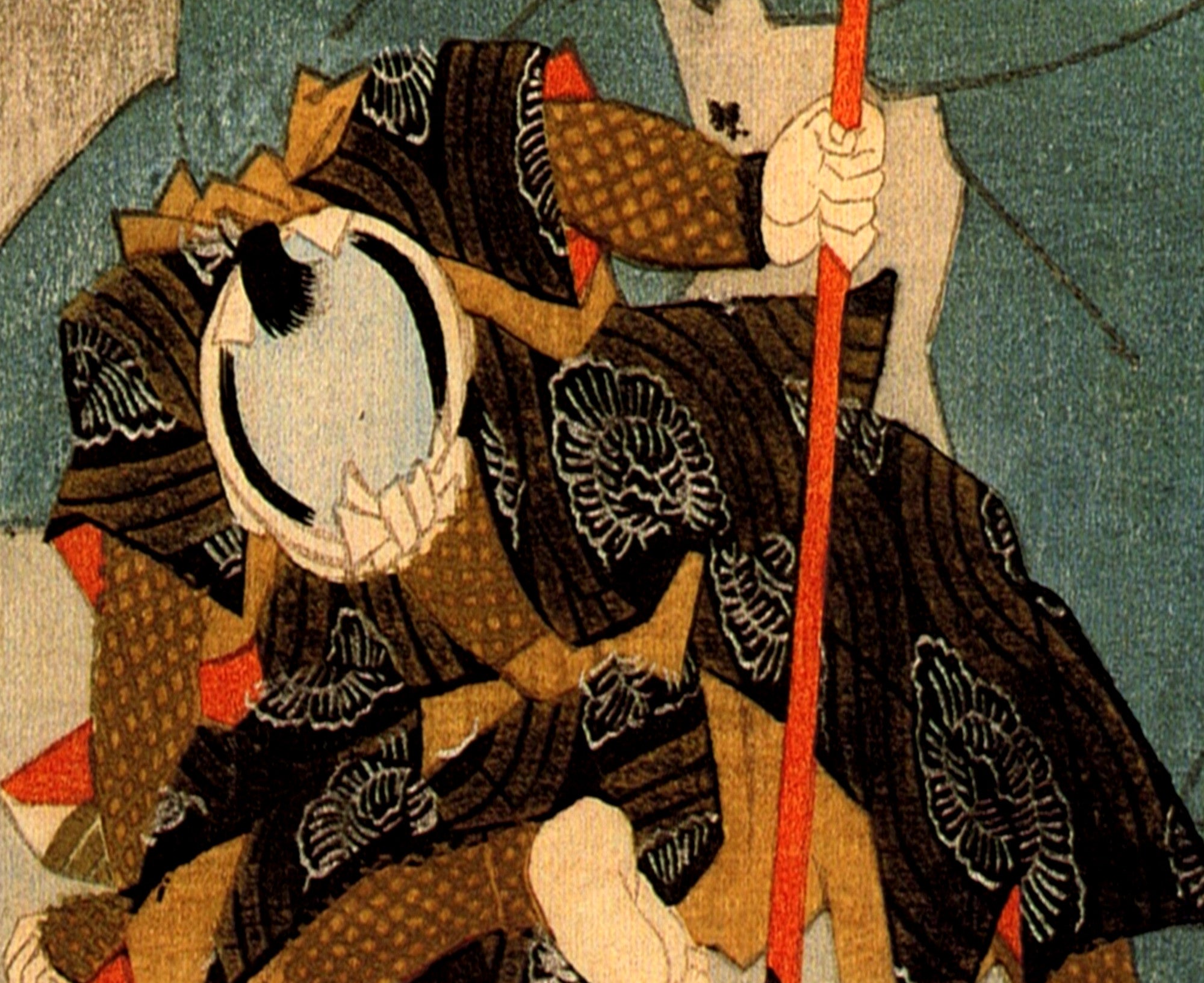 Utagawa Kuniyoshi, Japanese Fine Art Print, Samurai and the conquered