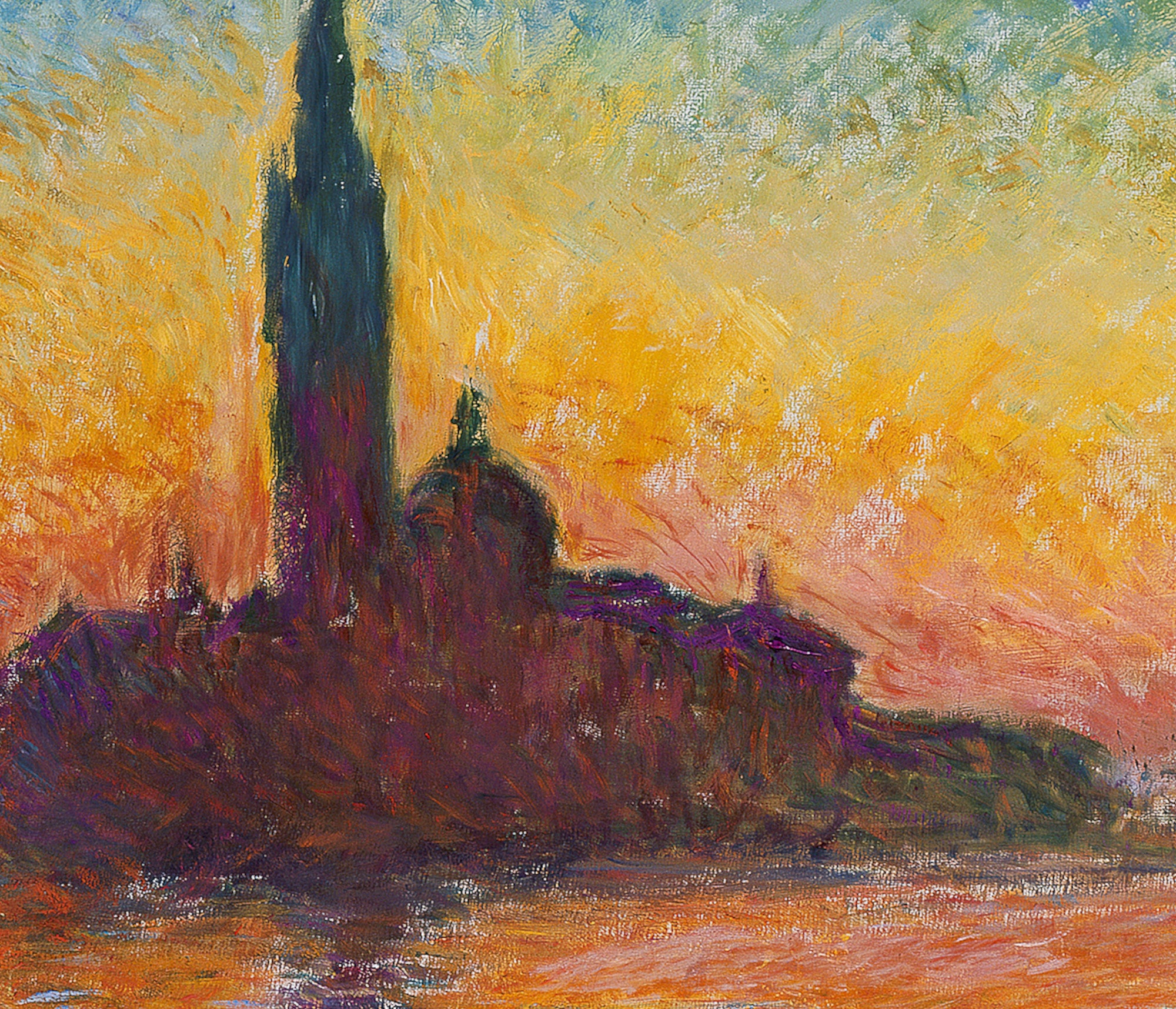 Claude Monet, San Giorgio Maggiore at Dusk, Gallery Quality Canvas Reproduction