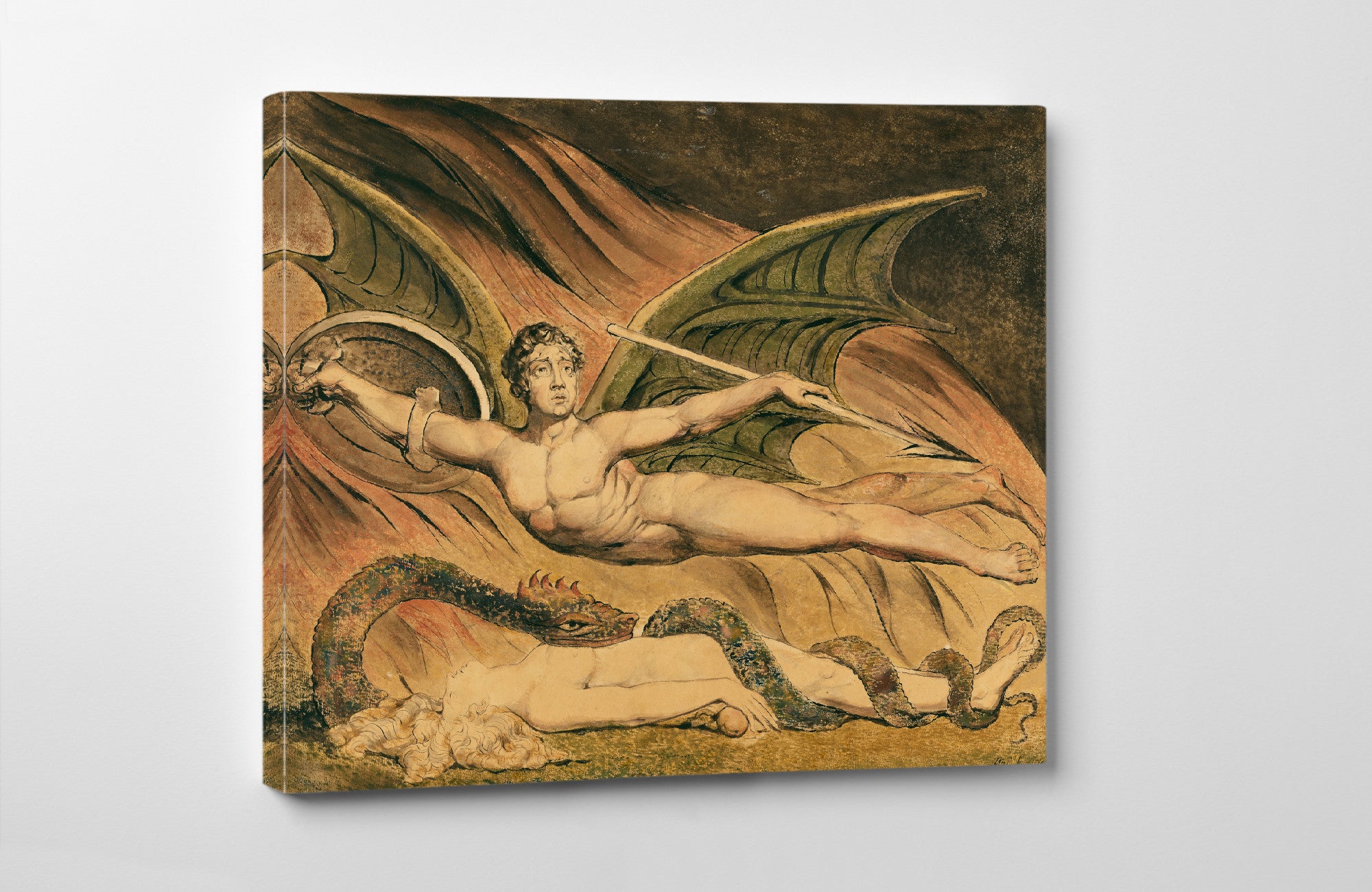 Wiliam Blake, Satan Exulting over Eve