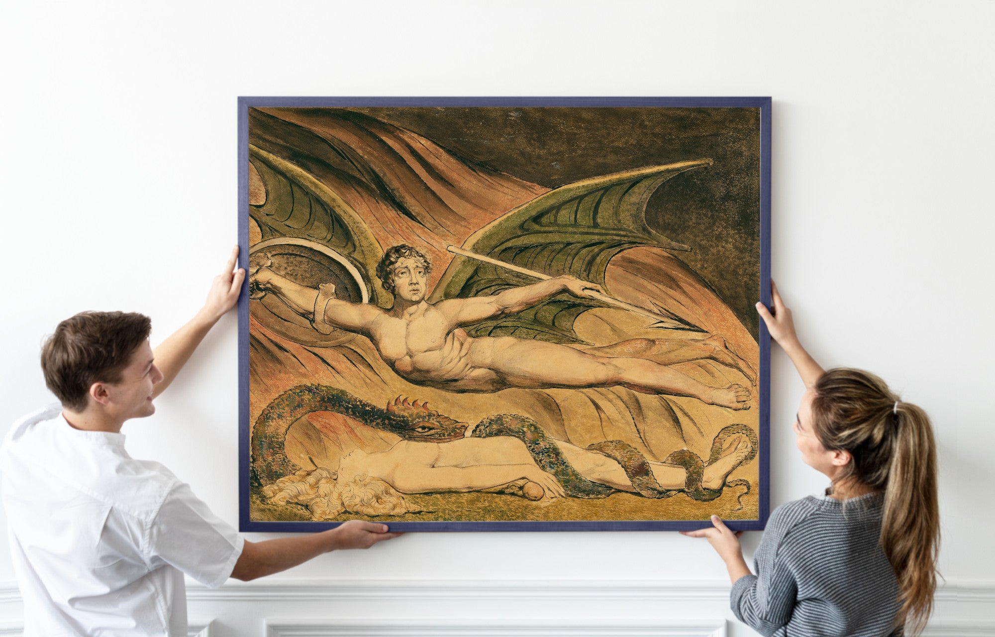 Wiliam Blake, Satan Exulting over Eve