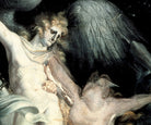 Satan and Death with Sin Intervening, Henry Fuseli Fine Art Print