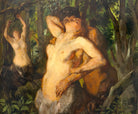 Wilhelm Trubner Fine Art Print, Satyr and Centaur
