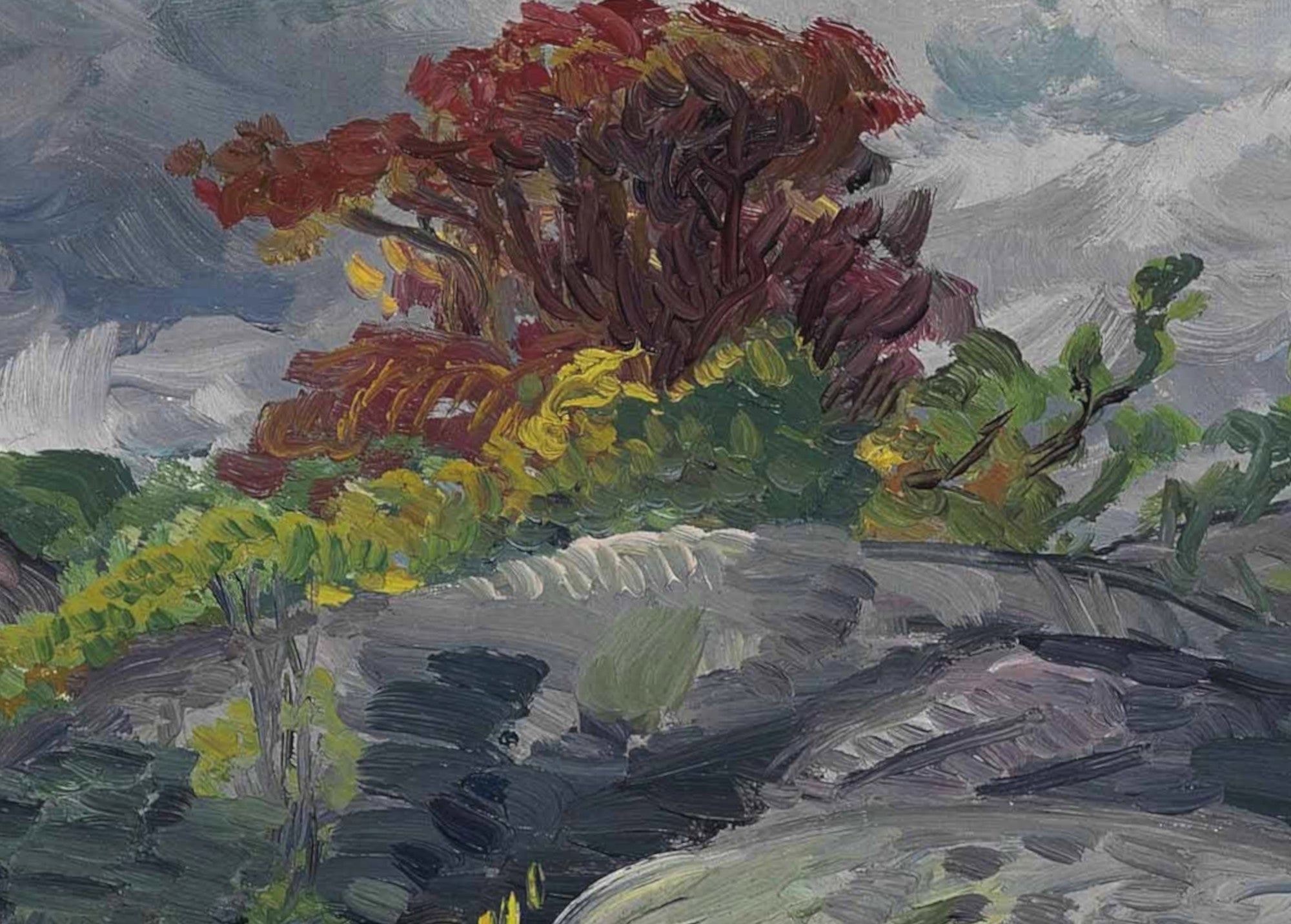 Scavenger's Rocks, John Sloan Fine Art Print