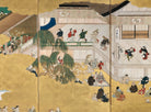 Hishikawa Moronobu Japanese Print, Scenes from the Nakamura Kabuki Theater