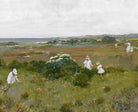 William Merritt Chase Fine Art Print, Seaside Flowers