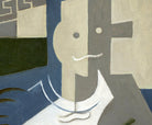 Juan Gris Crystal Cubism Fine Art Print, Seated Harlequin
