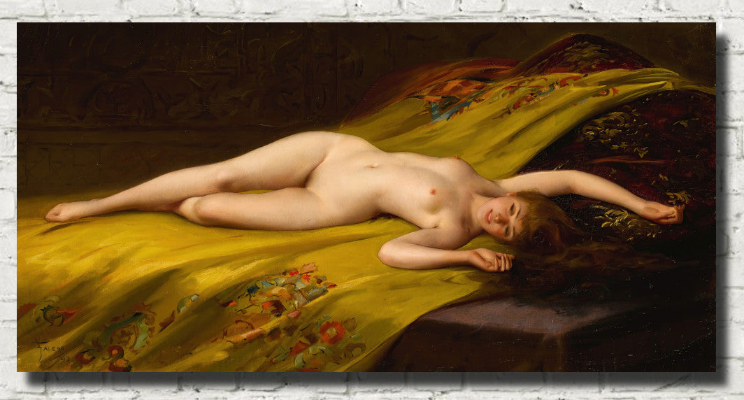 Seduction, Luis Ricardo Falero Fine Art Print