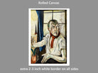 Max Beckmann, Self-Portrait with a Red Scarf (1917) - New Objectivity