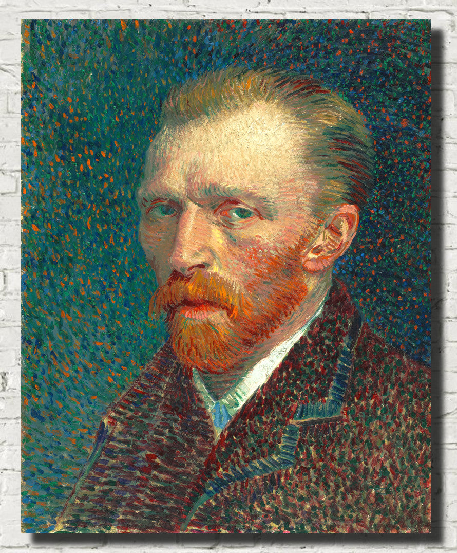 Vincent Van Gogh Fine Art Print, Self Portrait