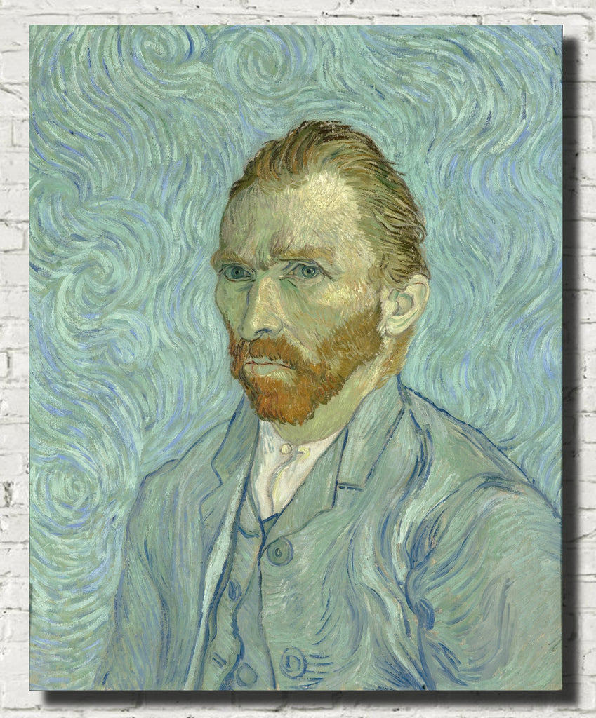Vincent Van Gogh Fine Art Print, Self Portrait 1889