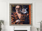 Max Beckmann, Self Portrait with Horn - New Objectivity