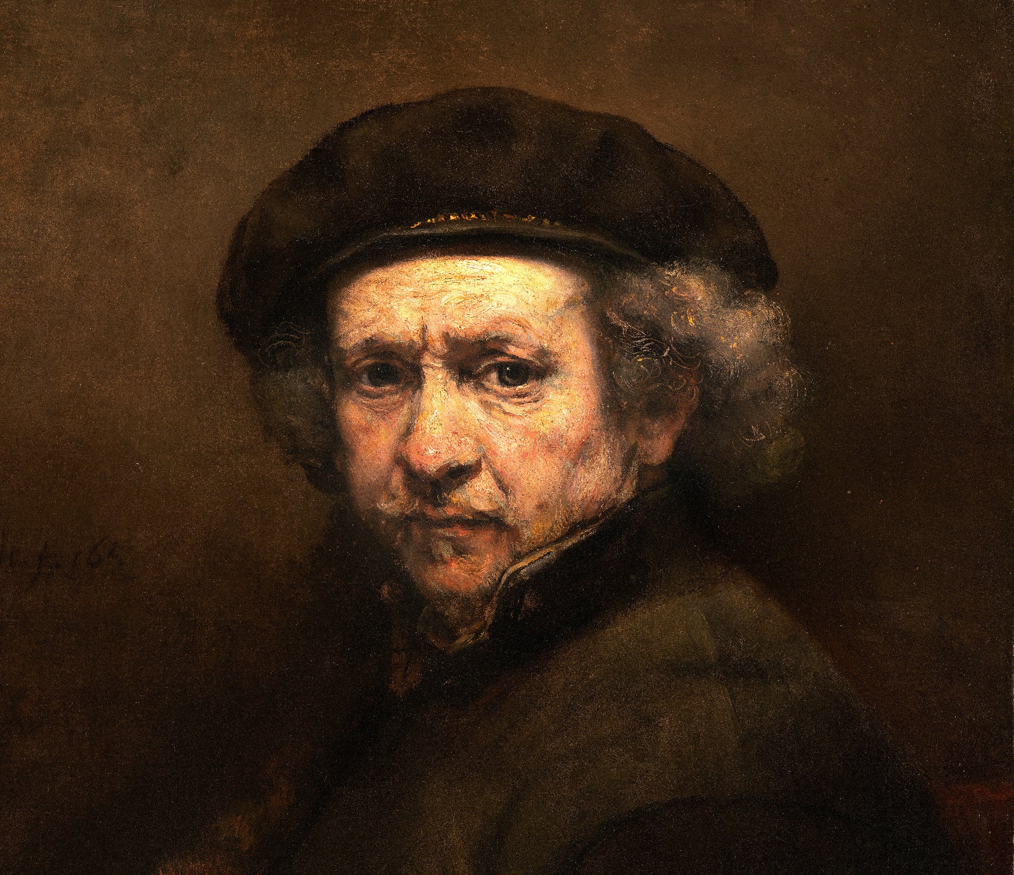 Rembrandt Fine Art Print, Self Portrait