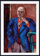 Max Beckmann, Self-Portrait, Blue Jacket - New Objectivity
