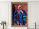 Max Beckmann, Self-Portrait, Blue Jacket - New Objectivity