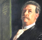 Self Portrait with Wine Glass, Arnold Bocklin Fine Art Print