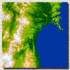 Photographic Art Print, Sendai, the capital city of Japan Miyagi Prefecture