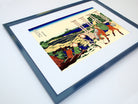 36 Views of Mount Fuji, Senju in Musashi Province, Katsushika Hokusai, Japanese Print