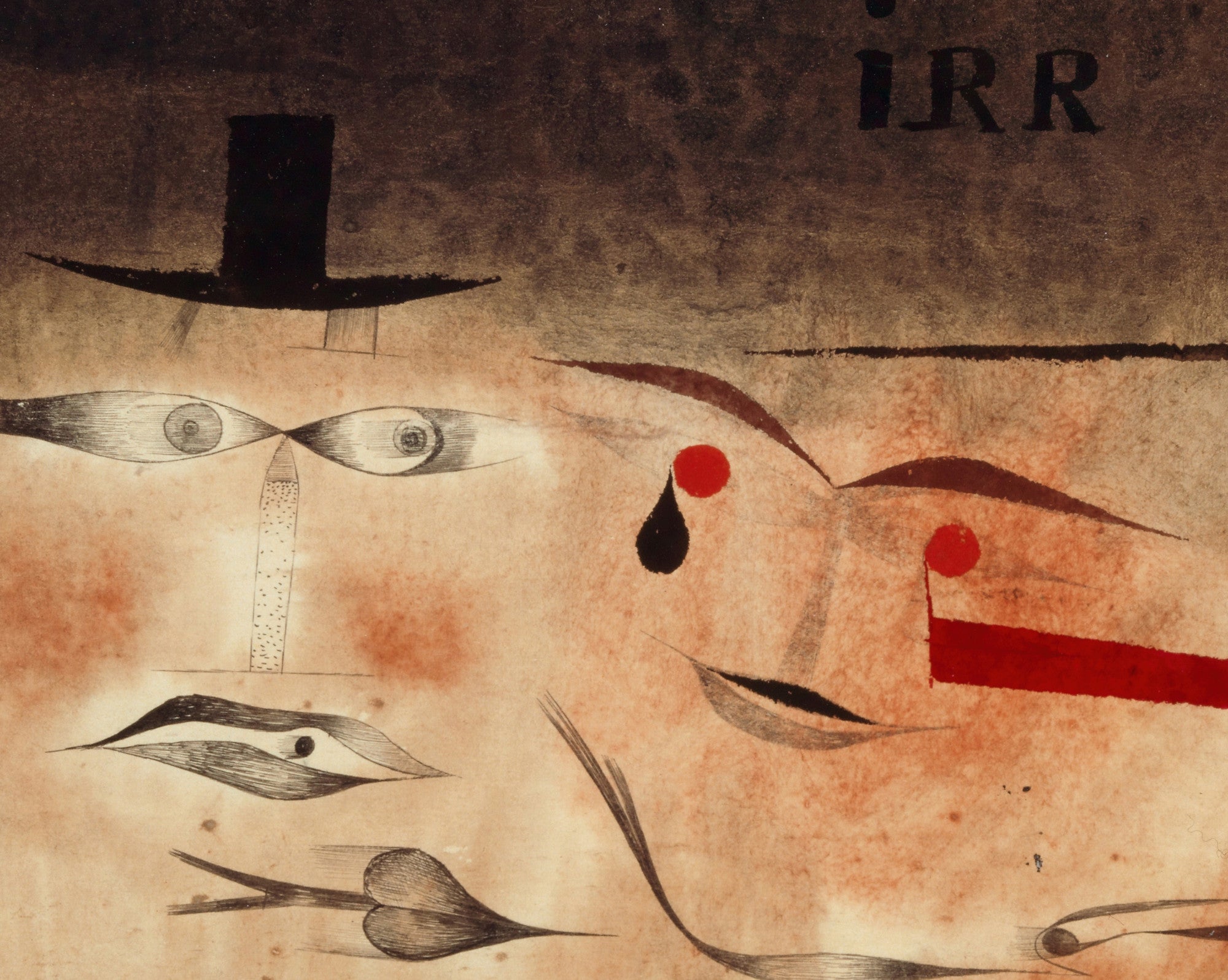 Seventeen, Insane, Paul Klee Fine Art Print