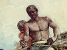 Winslow Homer Fine Art Print :  Shark Fishing