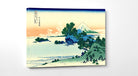 36 Views of Mount Fuji, Shichiri beach in Sagami Province, Katsushika Hokusai, Japanese Print