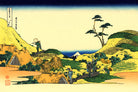 36 Views of Mount Fuji, Shimo Meguro, Katsushika Hokusai, Japanese Print