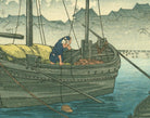 Shinagawa, Japanese Fine Art Print, Hiroaki Takahashi
