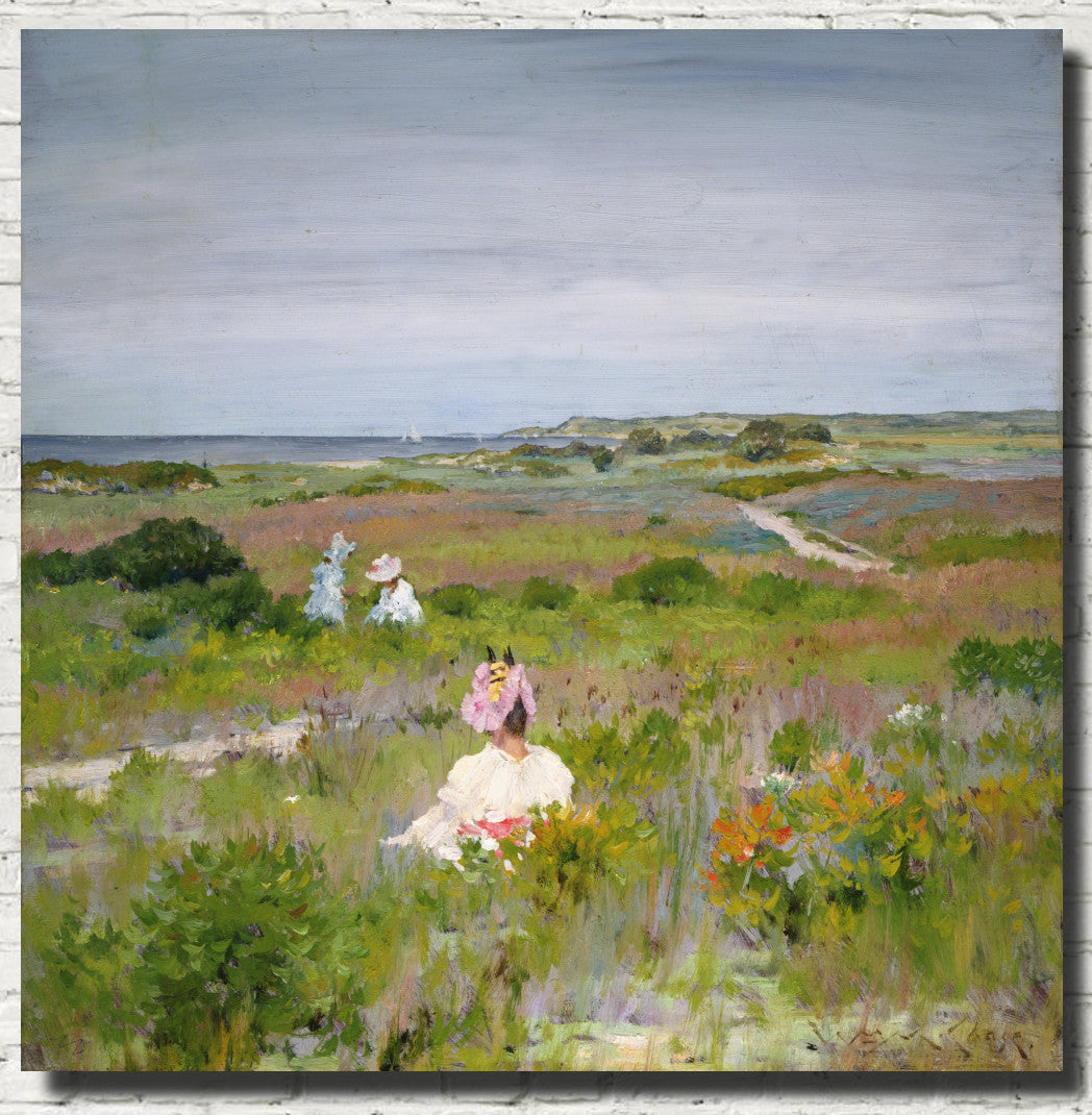 William Merritt Chase Fine Art Print, Shinnecock, Long Island