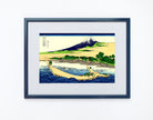 36 Views of Mount Fuji, Shore of Tago Bay Ejiri at Tokaido, Katsushika Hokusai, Japanese Print