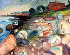 Edvard Munch Fine Art Print, Shore with Red House