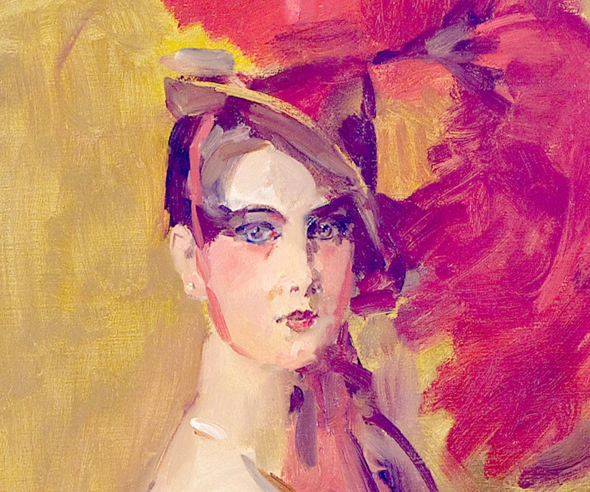 Isaac Israëls Fine Art Print, Show-girl (La Cocotte) at Scala Theatre, The Hague