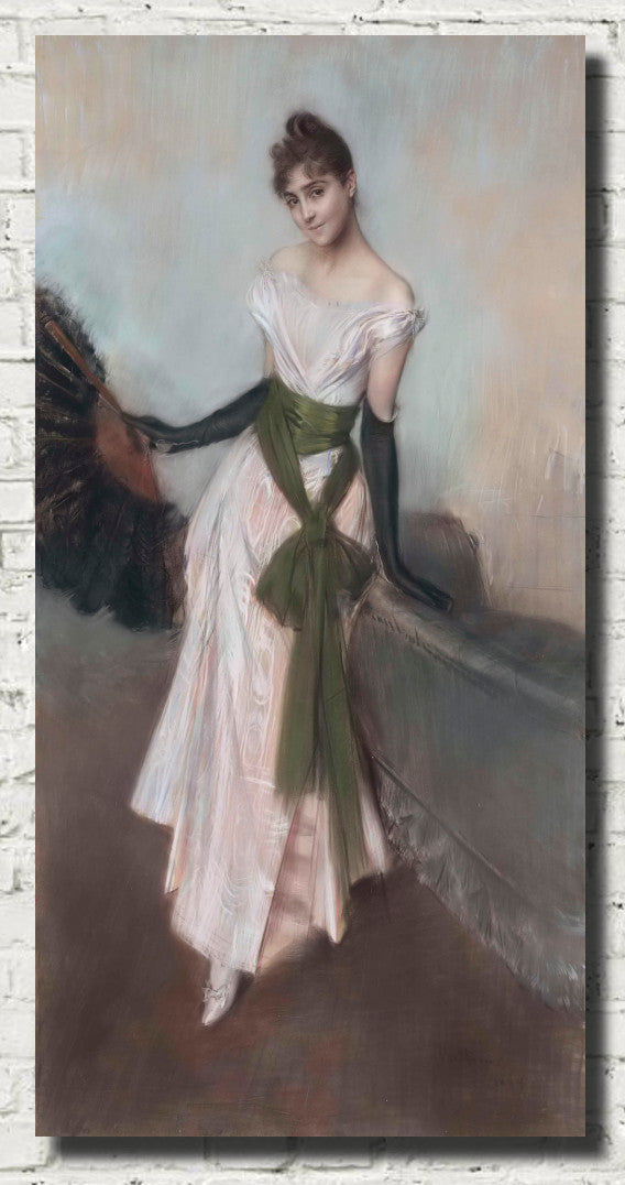 Giovanni Boldini Fine Art Print, Signorina Concha de Ossa