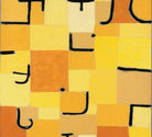 Signs in Yellow, Paul Klee Fine Art Print