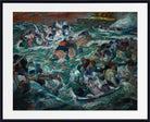 Max Beckmann, Sinking of the Titanic (1912–13)- New Objectivity